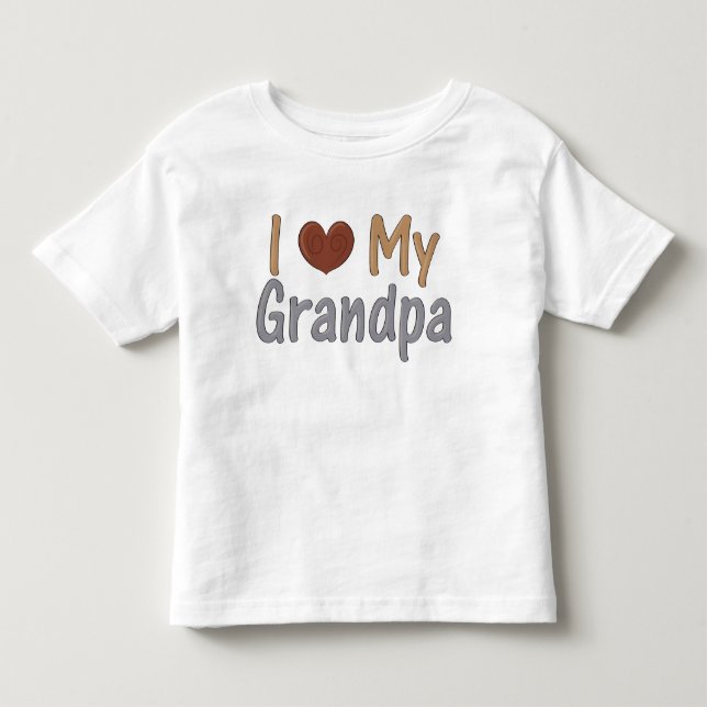 Ich Liebe mein Opa-T - Shirt (Vorderseite)