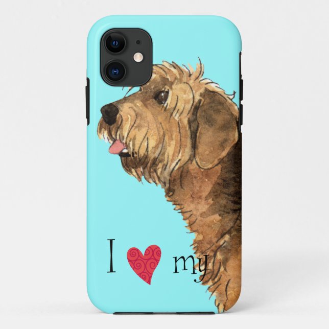 Ich Liebe mein Otterhound Case-Mate iPhone Hülle (Rückseite)