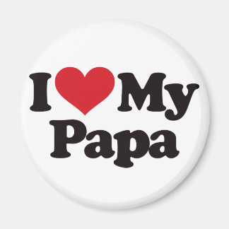 Ich Liebe Mein Papa Magnet