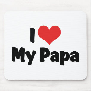 Ich Liebe Mein Papa Mousepad