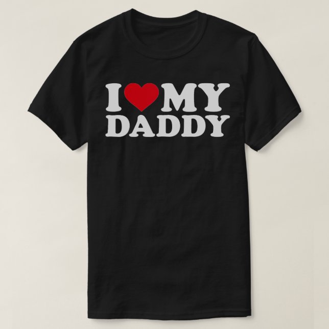 Ich Liebe mein Papa T-Shirt (Design vorne)