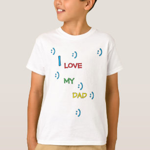Ich liebe mein Papa T-Shirt