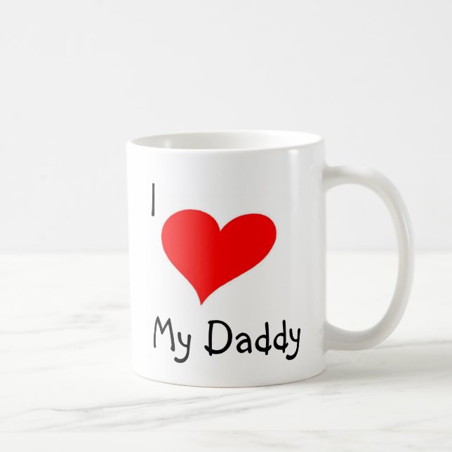 Ich Liebe mein Papa - Tasse (Rechts)