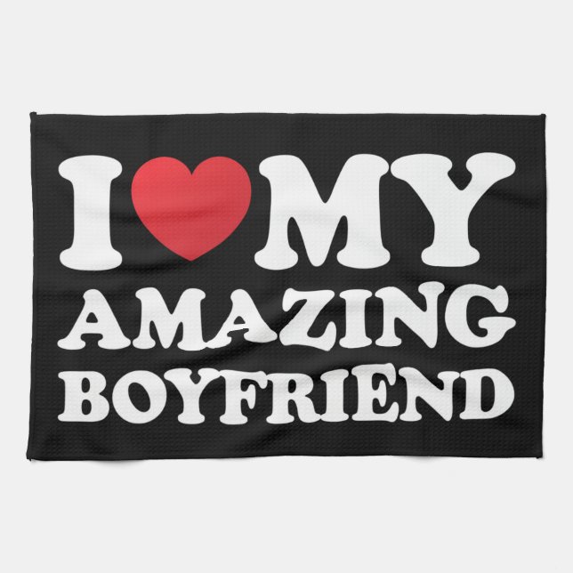 Ich Liebe mein Phantastischer Freund, ich höre mei Geschirrtuch (Horizontal)