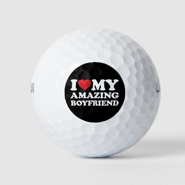 Ich Liebe mein Phantastischer Freund, ich höre mei Golfball (Vorderseite)