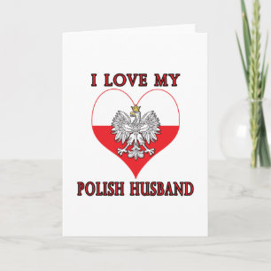 Ich Liebe mein polnisches Ehemann Karte