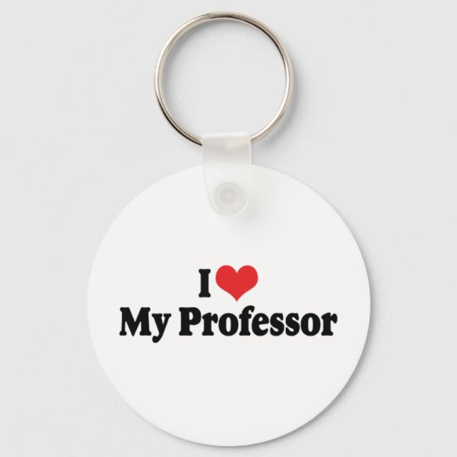 Ich Liebe mein Professor Schlüsselanhänger (Vorderseite)