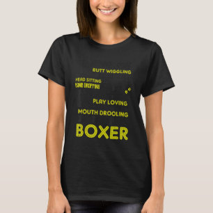 Ich Liebe mein Puppy Boxer Mama Vater Dog Boxer Be T-Shirt