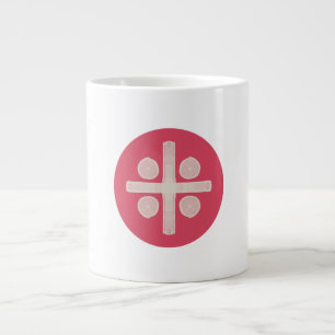 Ich Liebe mein rosa Leben Silent ASMR Art Jumbo-Tasse