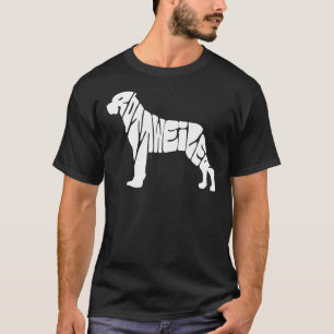 Ich Liebe mein Rottweiler Niedlicher Hund Lover T-Shirt