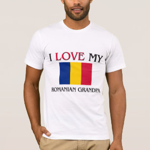 Ich Liebe mein rumänischer Großvater T-Shirt