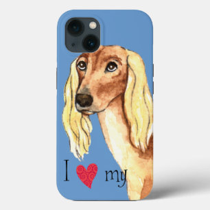 Ich Liebe mein Saluki Case-Mate iPhone Hülle