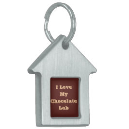 Ich Liebe mein Schokolade-Labrador Tiermarke