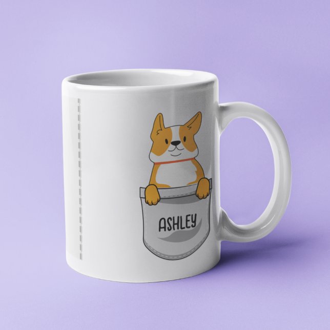 Ich Liebe mein Shiba Inu Hund Haustier leuchten He Kaffeetasse (Von Creator hochgeladen)