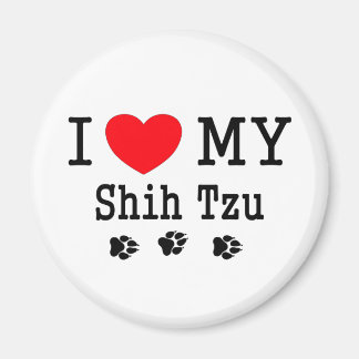 Ich Liebe mein Shih Tzu! Magnet