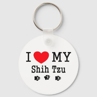 Ich Liebe mein Shih Tzu! Schlüsselanhänger