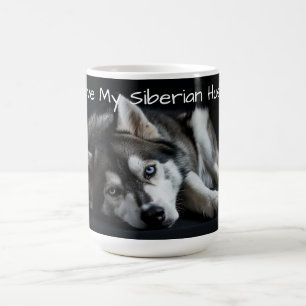 Ich Liebe mein sibirischer Husky Kaffeetasse