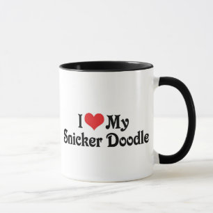Ich Liebe mein Snicker Doodle Tasse