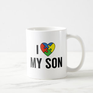 Ich Liebe mein Sohn Kaffeetasse