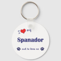 Ich Liebe mein Spanador (Männerhund)