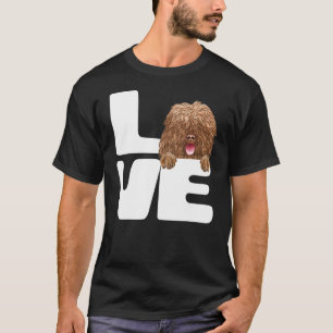 Ich Liebe mein spanischer Wasserhund T-Shirt