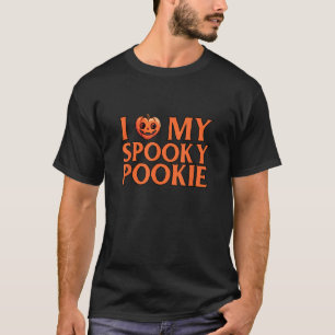 Ich Liebe mein Spookie Pookie Funny Couples Kostüm T-Shirt