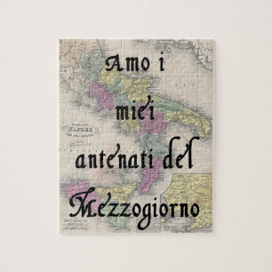 Ich Liebe mein süditalienisches Ankerpuzzle Puzzle