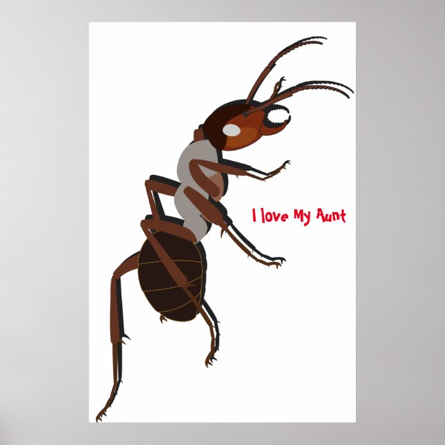 Ich Liebe mein Tante-Poster Poster (Vorne)