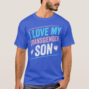 Ich Liebe mein Transgender Son Trans Pride Transge T-Shirt