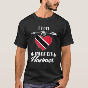 Ich Liebe mein Trinidadian Ehemann Trinidad und To T-Shirt