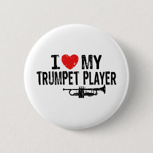 Ich Liebe Mein Trumpet-Player Button