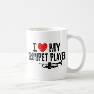 Ich Liebe Mein Trumpet-Player Kaffeetasse
