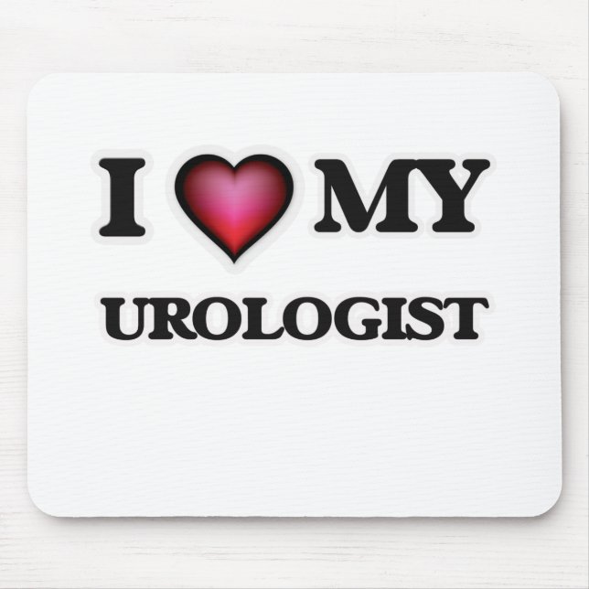 Ich Liebe mein Urologe Mousepad (Vorne)