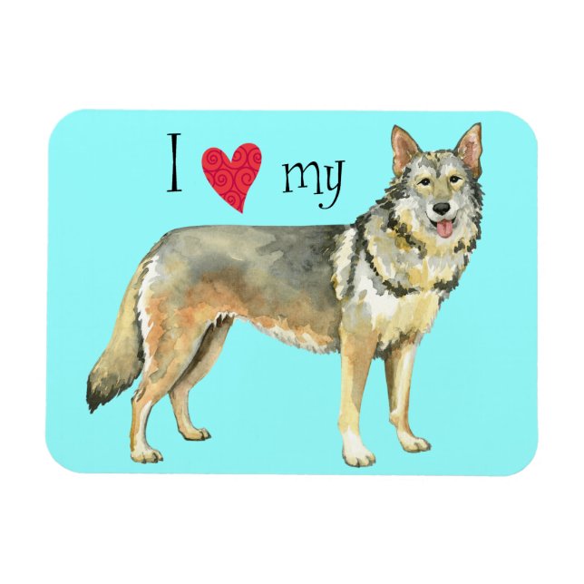 Ich Liebe mein Utonagan Magnet (Horizontal)