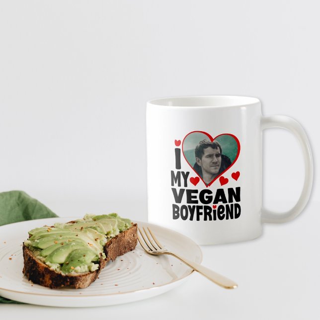 Ich Liebe mein Veganer Freund, Valentinstag Kaffeetasse (Von Creator hochgeladen)