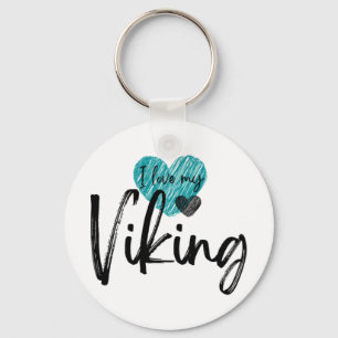 Ich Liebe mein Viking Schlüsselanhänger