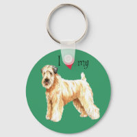 Ich Liebe mein weich beschichtetes Wheaten Terrier
