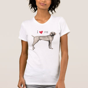 Ich Liebe mein Weimaraner T-Shirt