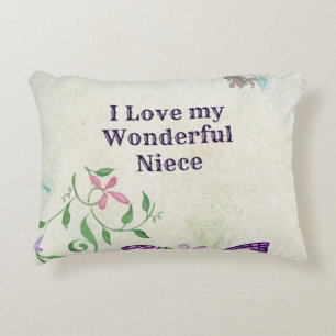 Ich Liebe mein wunderschönes Niece Zierkissen