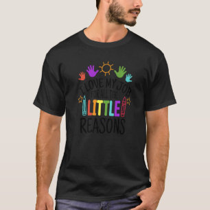 Ich Liebe meine Arbeit aus allen kleinen Gründen N T-Shirt