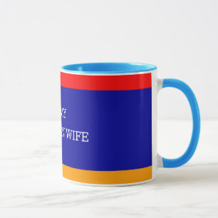 Ich Liebe meine armenische Ehefrau, armenische Fla Tasse