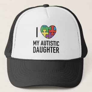 Ich Liebe meine Autistische Tochter Truckerkappe
