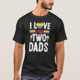 Ich Liebe meine beiden Väter Gay Väter Tag von Soh T-Shirt