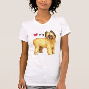 Ich Liebe meine Briard T-Shirt