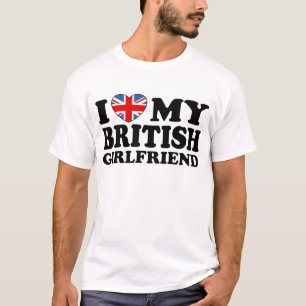 Ich Liebe meine britische Freundin T-Shirt