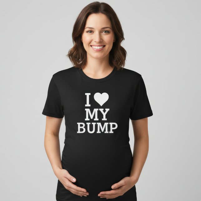 Ich Liebe meine Bump Mütterlichkeit T-Shirt (Von Creator hochgeladen)