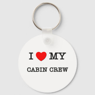 Ich Liebe meine CABIN-CREW Schlüsselanhänger