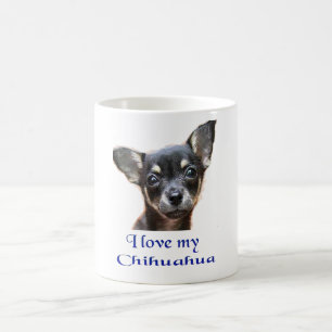 Ich Liebe meine Chihuahua-Magie-Tasse Verwandlungstasse