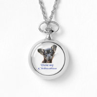 Ich Liebe meine Chihuahua-Uhr