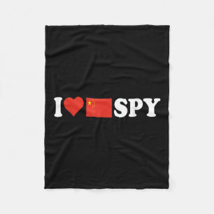 Ich Liebe meine chinesische Spionin, ich höre chin Fleecedecke
